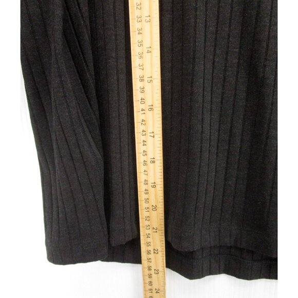 Vineyard Vines Sweater Medium Pullover Ribbed Preppy Charcoal NEW - Picture 5 of 10